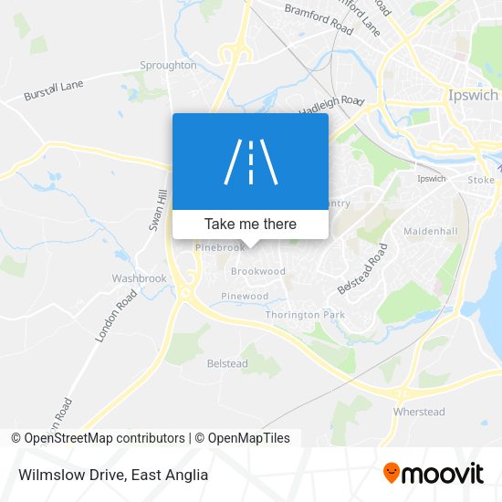 Wilmslow Drive map