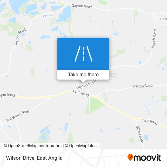 Wilson Drive map