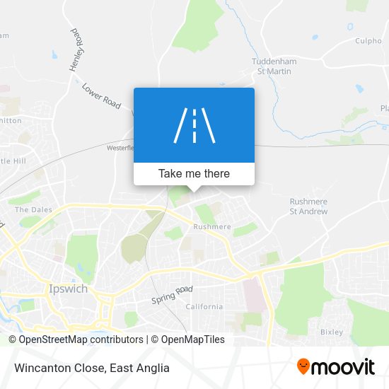 Wincanton Close map