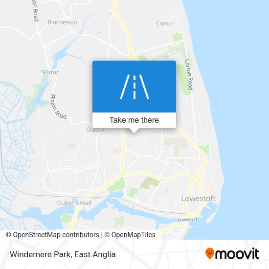Windemere Park map