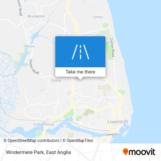 Windermere Park map