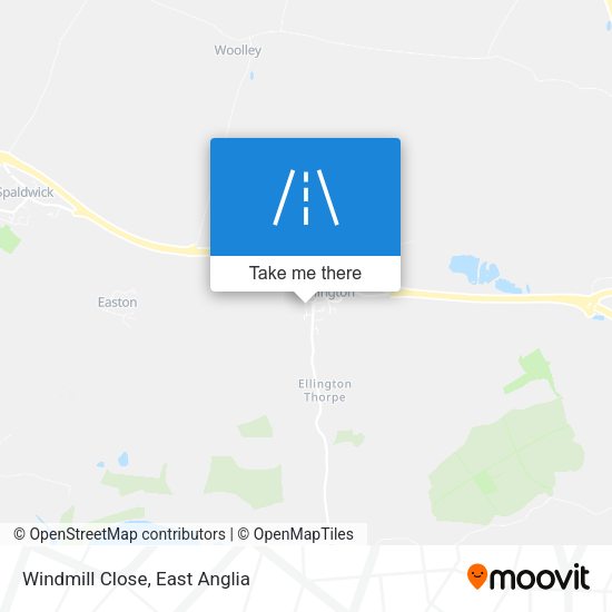 Windmill Close map