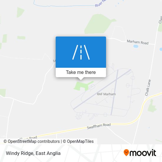 Windy Ridge map
