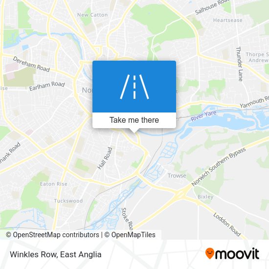 Winkles Row map