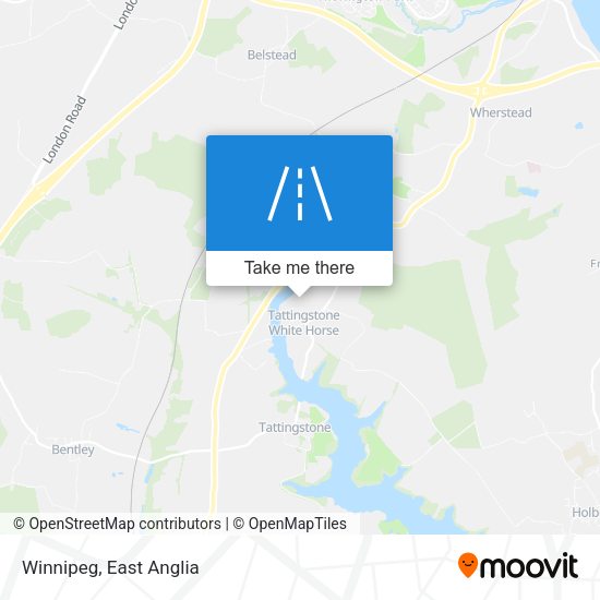 Winnipeg map