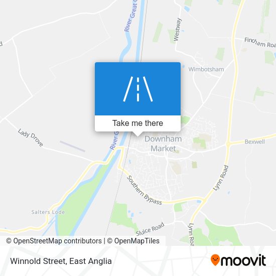 Winnold Street map