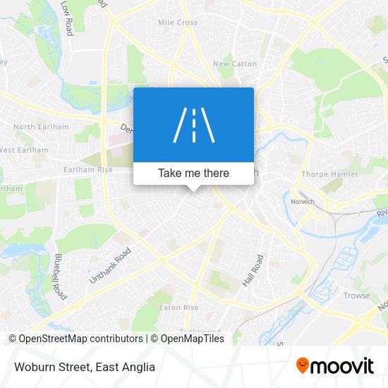 Woburn Street map