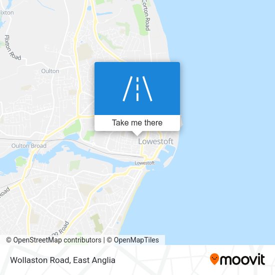 Wollaston Road map
