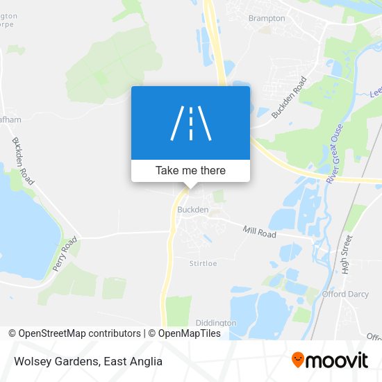 Wolsey Gardens map
