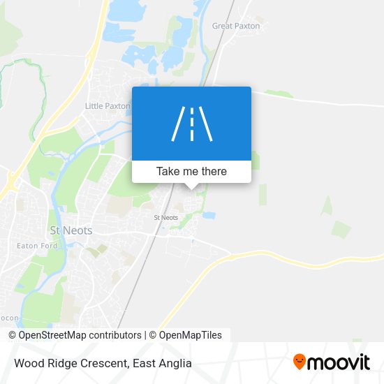 Wood Ridge Crescent map