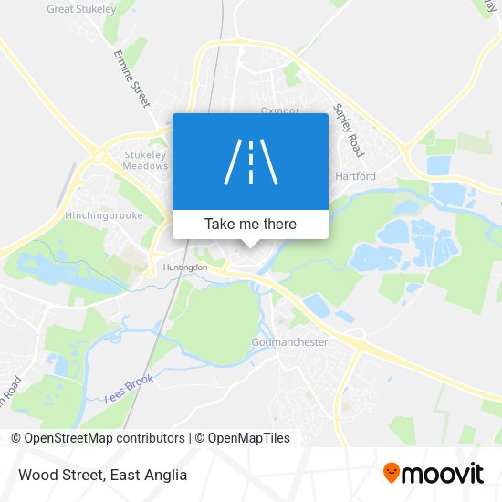 Wood Street map