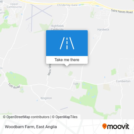 Woodbarn Farm map