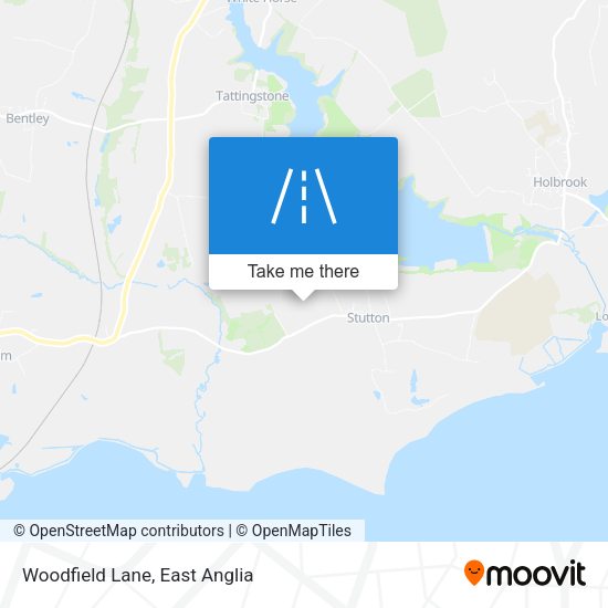 Woodfield Lane map