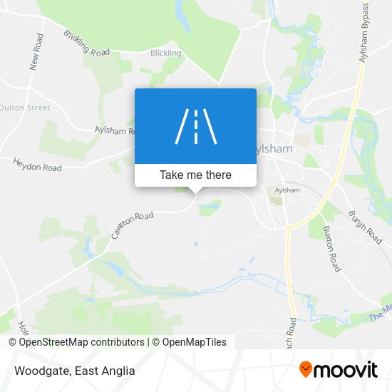Woodgate map