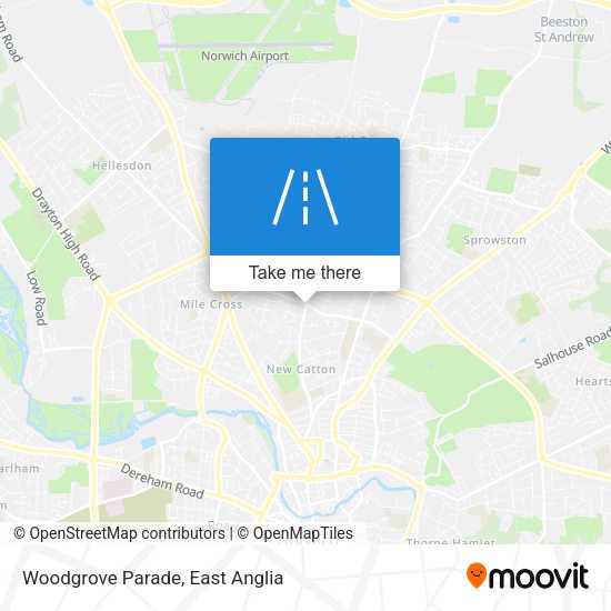 Woodgrove Parade map