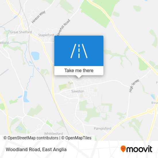 Woodland Road map