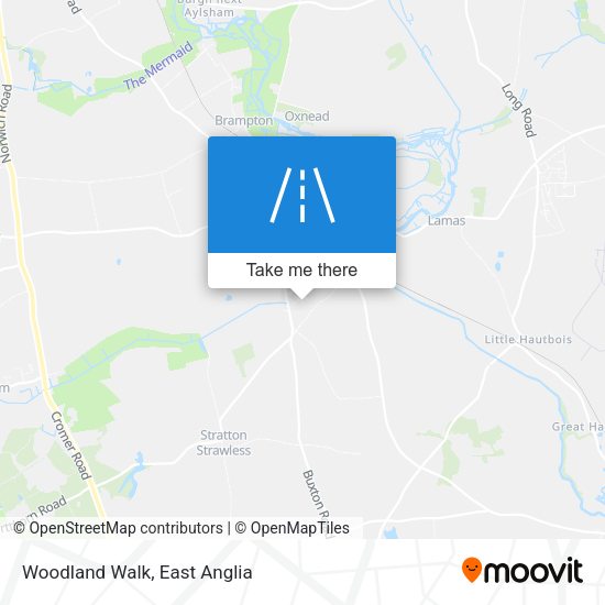 Woodland Walk map