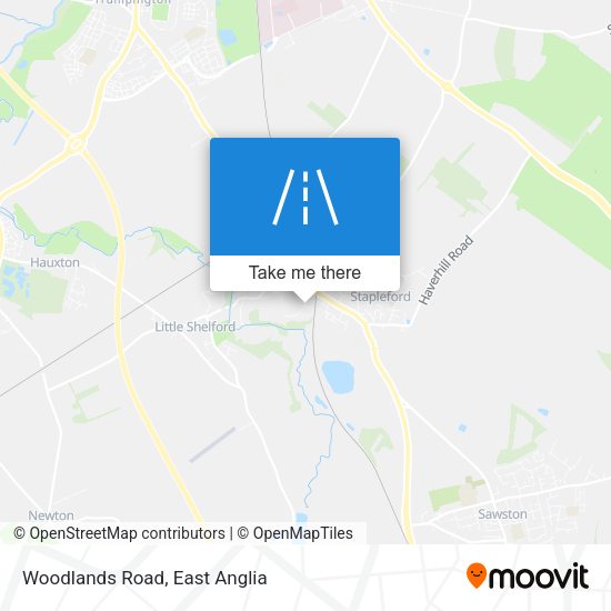 Woodlands Road map