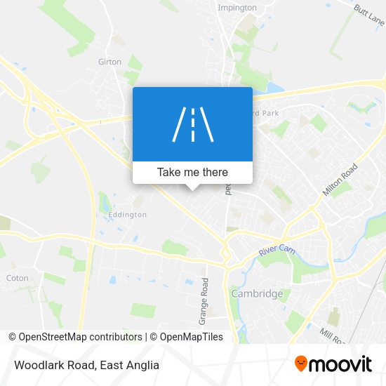 Woodlark Road map