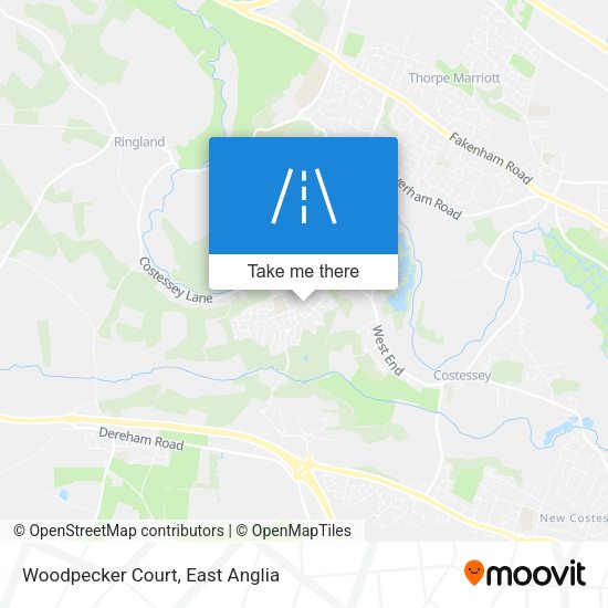 Woodpecker Court map