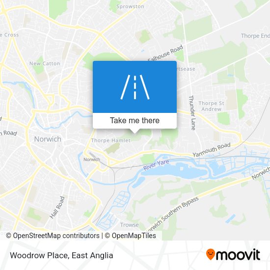 Woodrow Place map