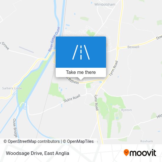 Woodsage Drive map
