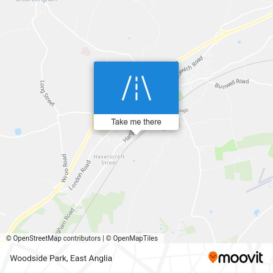 Woodside Park map