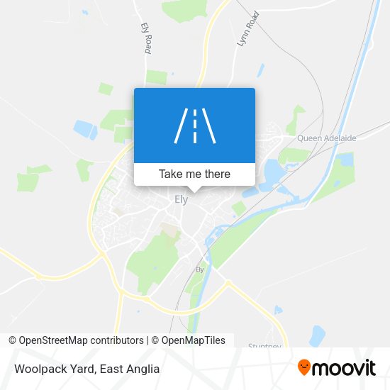 Woolpack Yard map