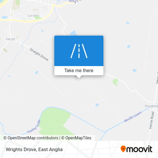 Wrights Drove map
