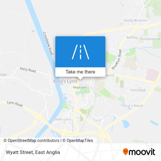 Wyatt Street map