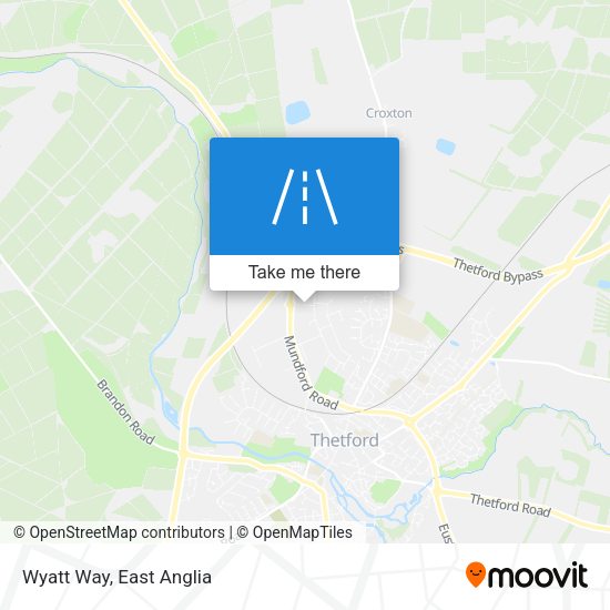 Wyatt Way map