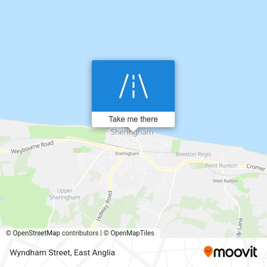 Wyndham Street map