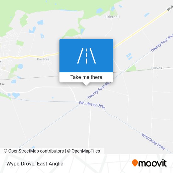Wype Drove map