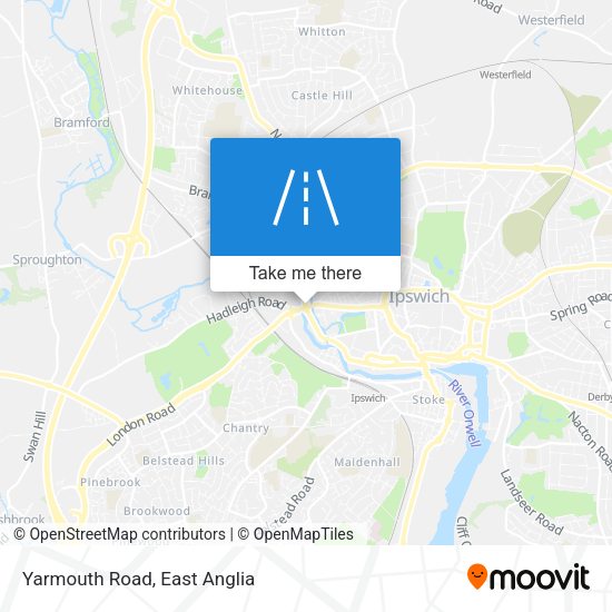 Yarmouth Road map