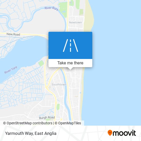 Yarmouth Way map