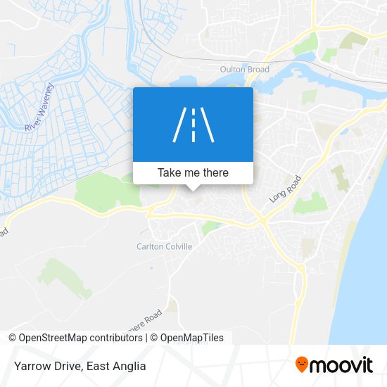 Yarrow Drive map