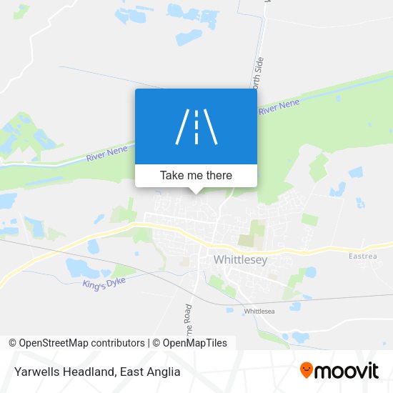 Yarwells Headland map