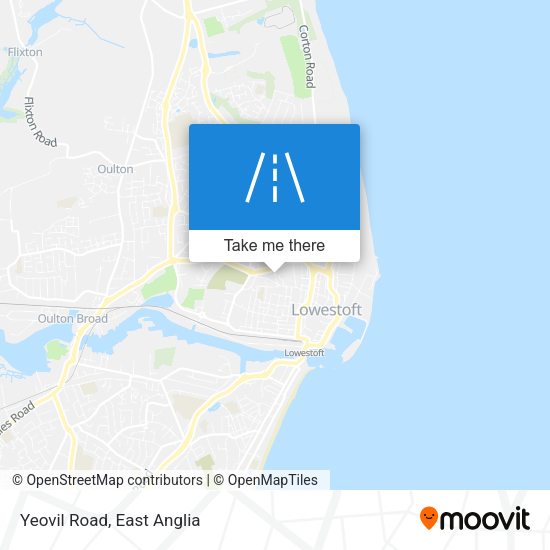 Yeovil Road map