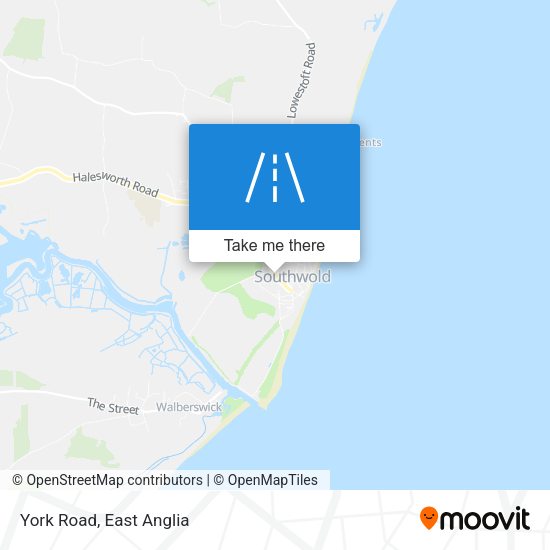 York Road map