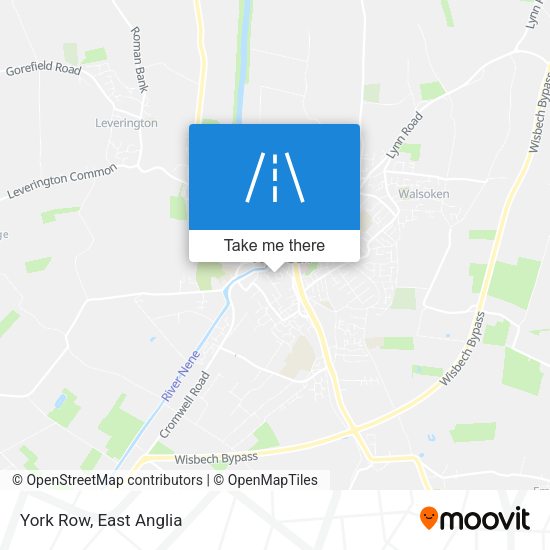 York Row map