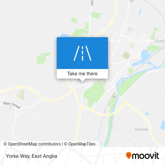 Yorke Way map