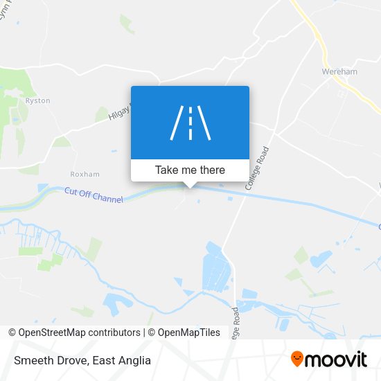 Smeeth Drove map