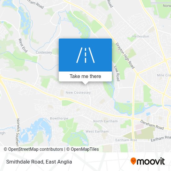 Smithdale Road map