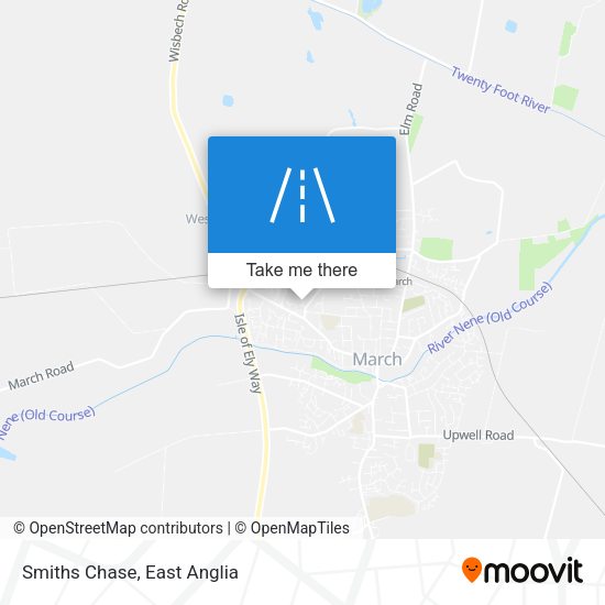 Smiths Chase map