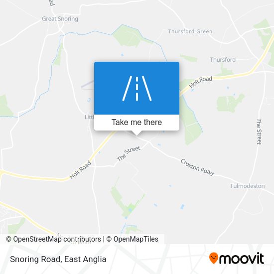 Snoring Road map