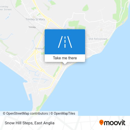 Snow Hill Steps map