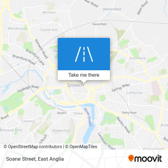 Soane Street map