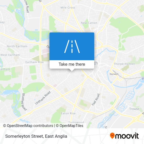 Somerleyton Street map