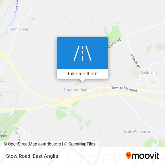 Stow Road map