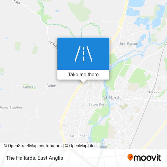 The Hallards map